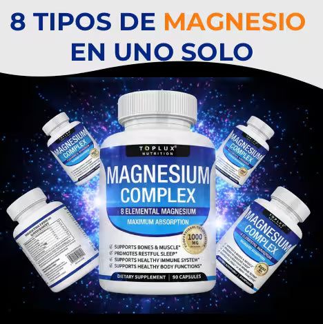 “Magnesium Complex: el soporte esencial para tu cuerpo y mente”