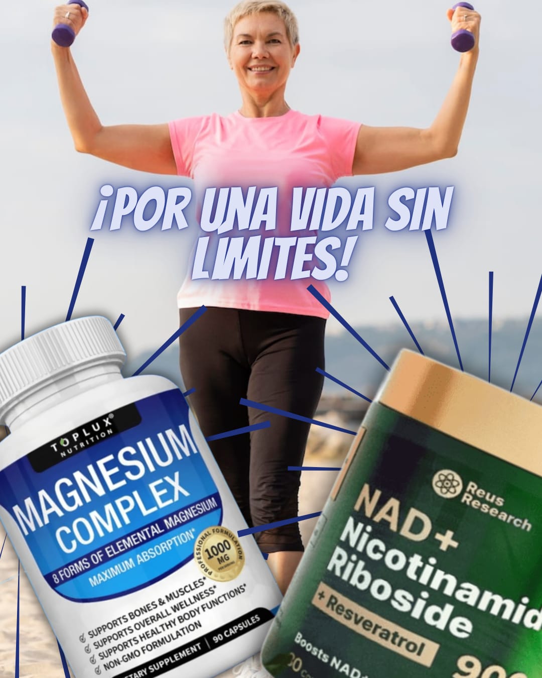 Energía Inteligente + Fuerza Muscular en un Solo Combo