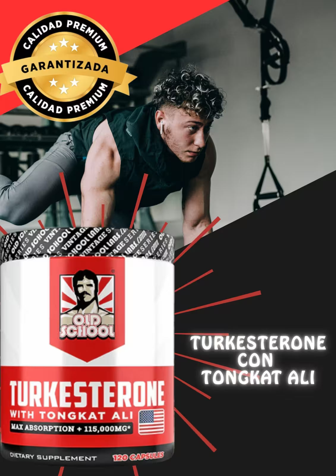 “Turkesterone: Potencia tu fuerza, energía y crecimiento muscular al máximo”