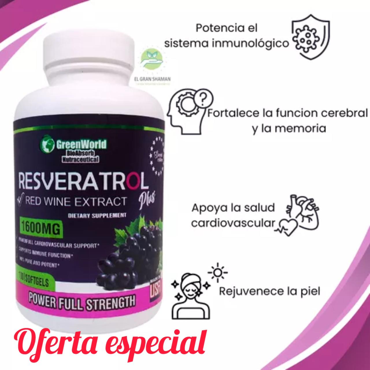 Resveratrol de Alta Pureza para el Apoyo Antioxidante Integral