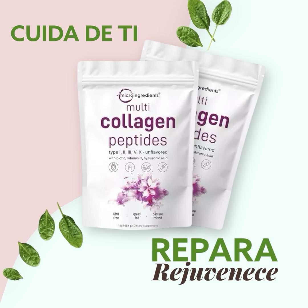 ¿Piel opaca? ¿Dolor en las articulaciones? ¡Dile adiós desde adentro! Descubre el poder de Multi Collagen